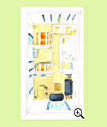 Grundriss Wohnung 1